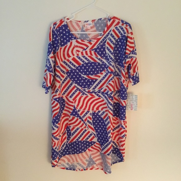 LuLaRoe Tops - Lularoe Patriotic Irma